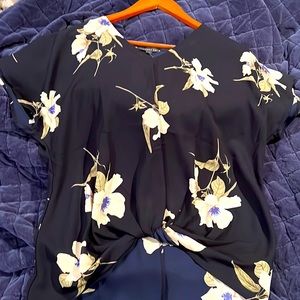 Semi sheer summer blouse